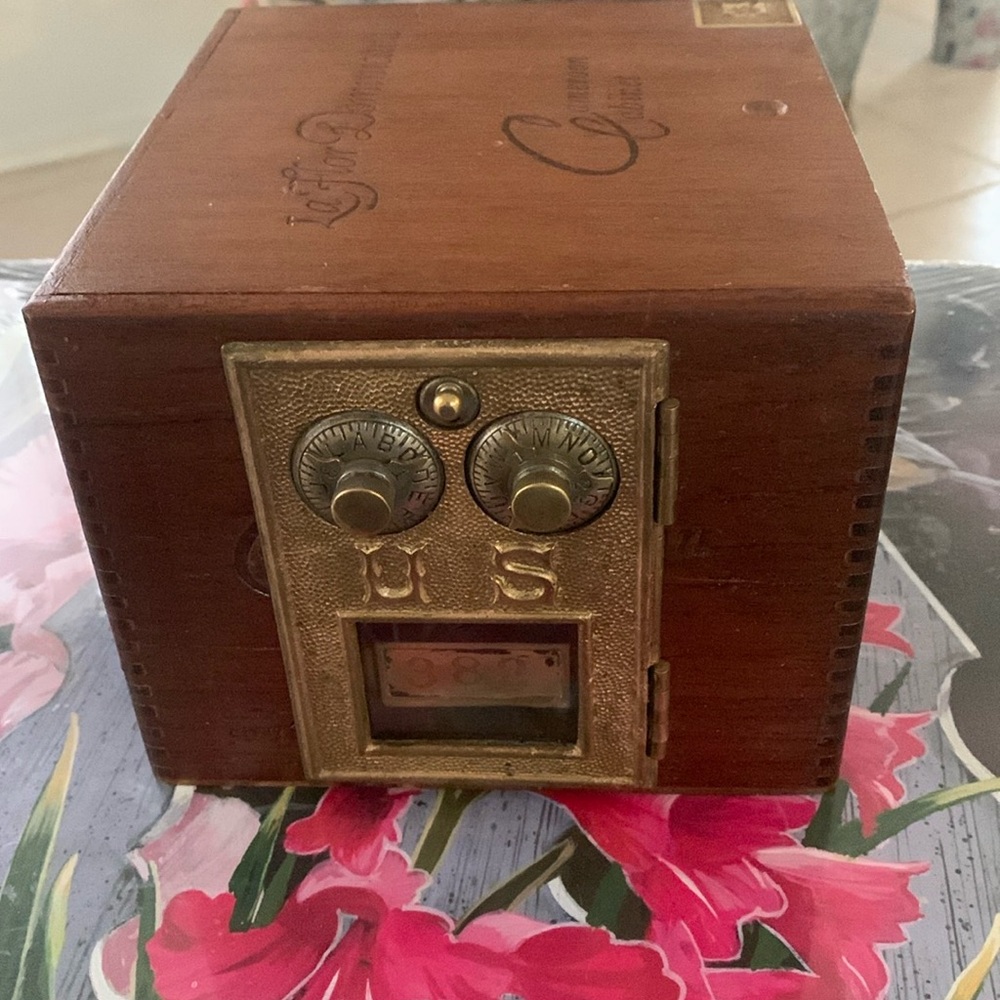 Vintage Cigar Box Postal Door